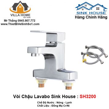Vòi Lavabo SINK HOUSE SH3200-1