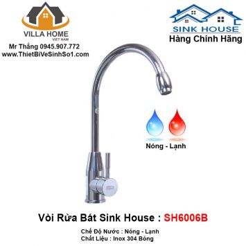 Vòi Rửa Bát Sink House SH6006B