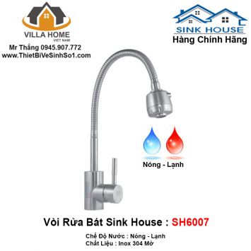 Vòi Rửa Bát Sink House SH6007