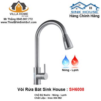 Vòi Rửa Bát Sink House SH6008