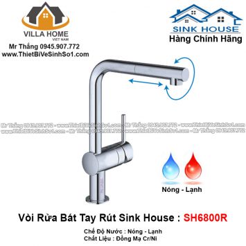 Vòi Rửa Bát Sink House SH6800R
