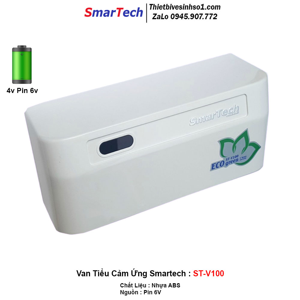 Van Tiểu Cảm Ứng SmarTech ST-V100 Van Tiểu Cảm Ứng SmarTech ST-V100