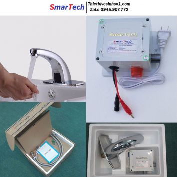 Vòi Lavabo Cảm Ứng SmarTech ST-101A-2
