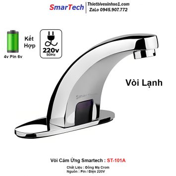 Vòi Lavabo Cảm Ứng SmarTech ST-101A
