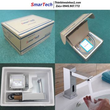 Vòi Lavabo Cảm Ứng SmarTech ST-116-2
