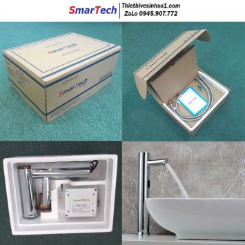 Vòi Lavabo Cảm Ứng SmarTech ST-135H-2