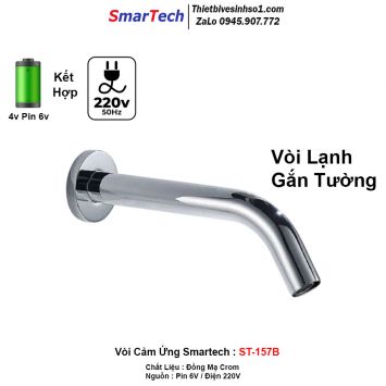 Vòi Lavabo Cảm Ứng SmarTech ST-157B