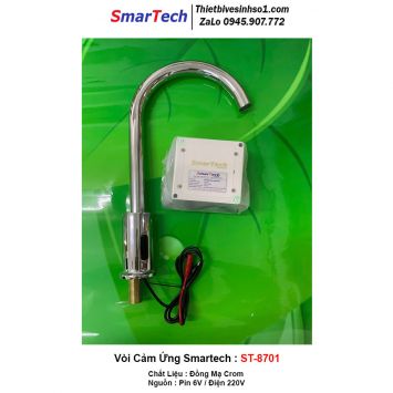 Vòi Lavabo Cảm Ứng SmarTech ST-8701-2