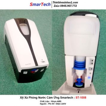 Xịt Xà Phòng Nước Cảm Ứng SmarTech ST-1008-2
