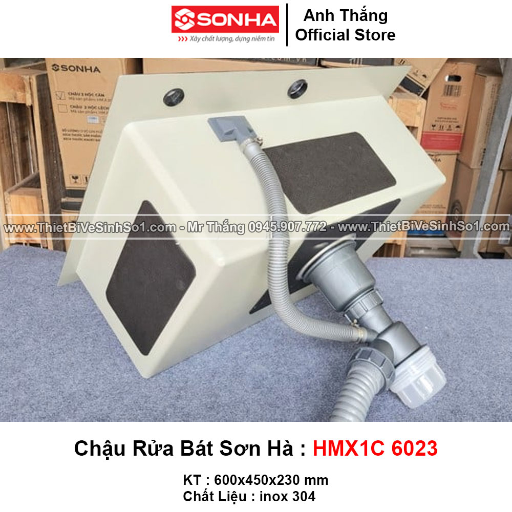 Chậu Rửa Bát Sơn Hà HMX1C 6023