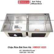 Chậu Rửa Bát Sơn Hà HMX2C 8223