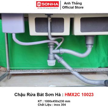 Chậu Rửa Bát Sơn Hà HMX2C 10023