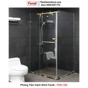 Phòng Tắm Vách Kính FENDI FDG-1X3