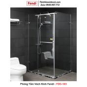 Phòng Tắm Vách Kính FENDI FDG-1X3