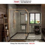 Phòng Tắm Vách Kính FENDI FMG-2X4