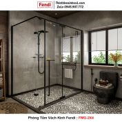 Phòng Tắm Vách Kính FENDI FMG-2X4