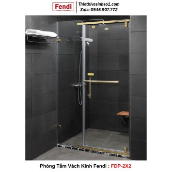 Phòng Tắm Vách Kính FENDI FDP-2X2