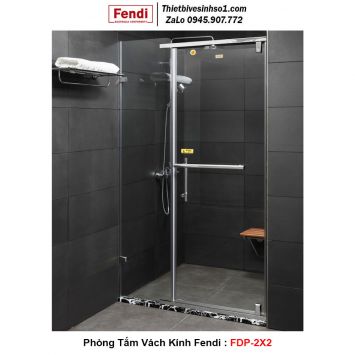 Phòng Tắm Vách Kính FENDI FDP-2X2