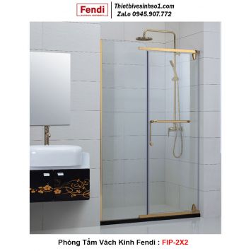 Phòng Tắm Vách Kính FENDI FIP-2X2