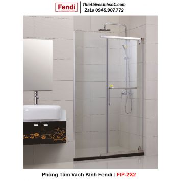 Phòng Tắm Vách Kính FENDI FIP-2X2