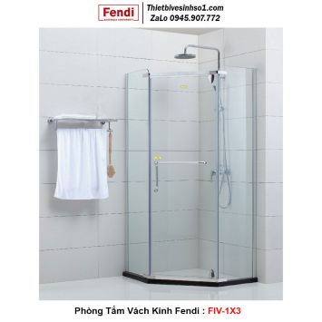 Phòng Tắm Vách Kính FENDI FIV-1X3