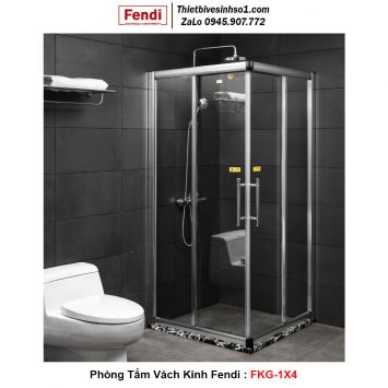 Phòng Tắm Vách Kính FENDI FKG-1X4