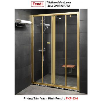 Phòng Tắm Vách Kính FENDI FKP-3X4