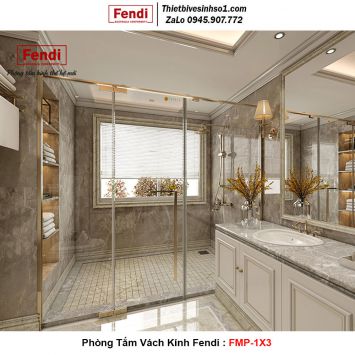 Phòng Tắm Vách Kính FENDI FMP-1X3