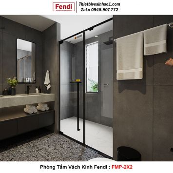 Phòng Tắm Vách Kính FENDI FMP-2X2