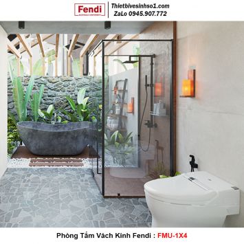 Phòng Tắm Vách Kính FENDI FMU-1X4