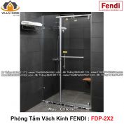 Phòng Tắm Vách Kính FENDI FDP-2X2