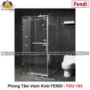 Phòng Tắm Vách Kính FENDI FDU-1X4