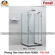 Phòng Tắm Vách Kính FENDI FIU-1X4