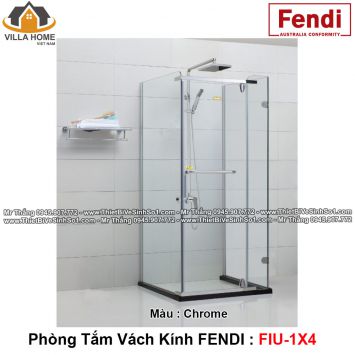 Phòng Tắm Vách Kính FENDI FIU-1X4