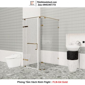 Phòng Tắm Vách Kính Flight FLN-G4 Gold