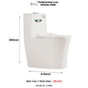 Bồn Cầu Vela VB-814