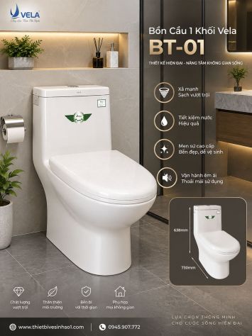 Bồn Cầu Vela BT-01