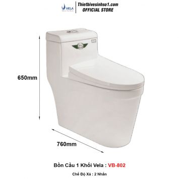 Bồn Cầu Vela VB-802