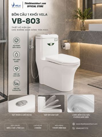 Bồn Cầu Vela VB-803