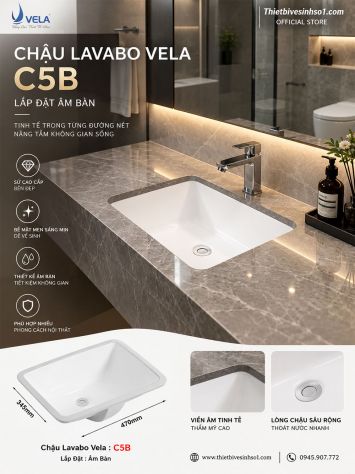 Chậu Lavabo Vela C5B