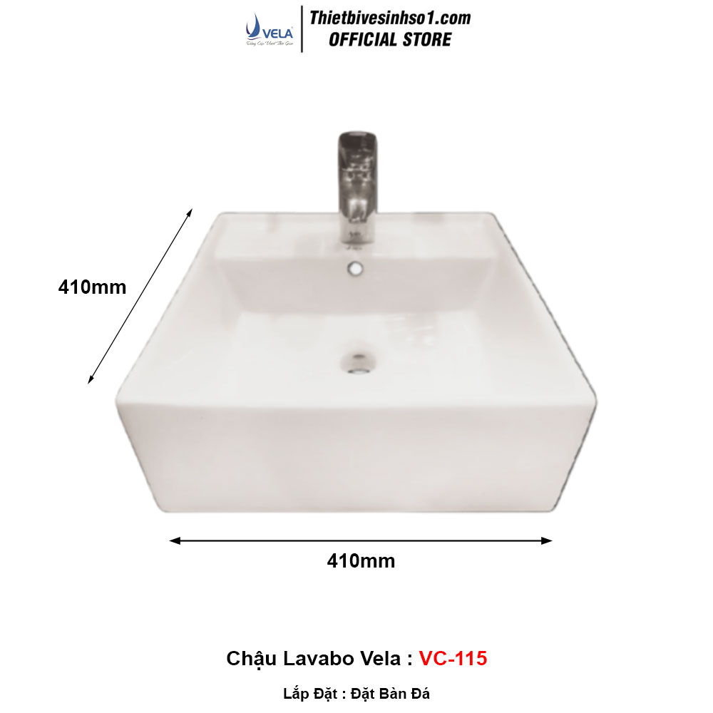 Chậu Lavabo Vela VC-115 Chậu Lavabo Vela VC-115
