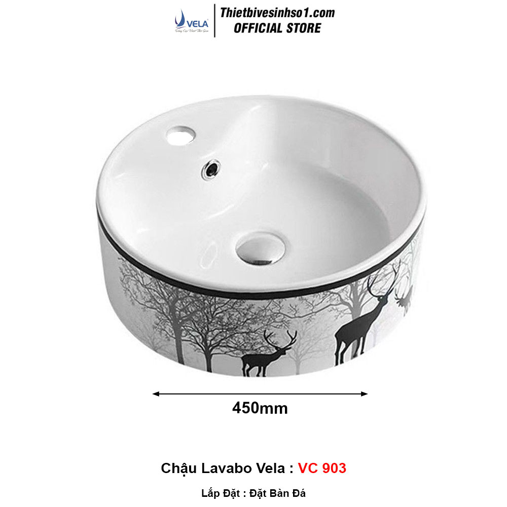Chậu Lavabo Vela VC-903 Chậu Lavabo Vela VC-903