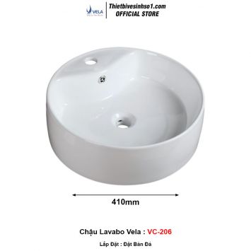 Chậu Lavabo Vela VC-206
