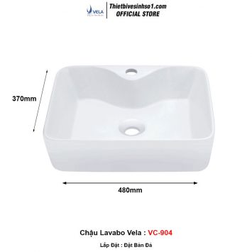 Chậu Lavabo Vela VC-904