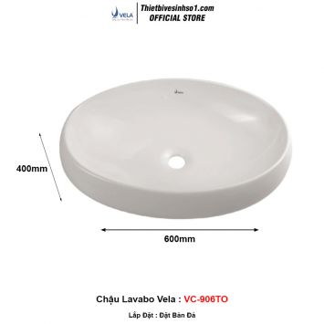 Chậu Lavabo Vela VC-906TO