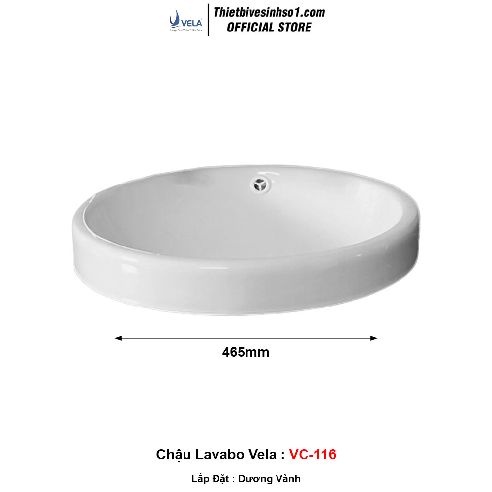 Chậu Lavabo Vela VC-116