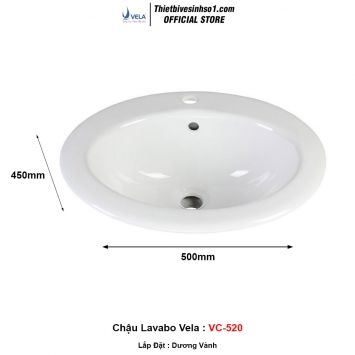 Chậu Lavabo Vela VC-520