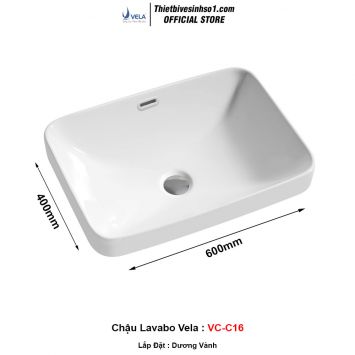Chậu Lavabo Vela VC-C16