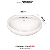Chậu Lavabo Vela VC-9003