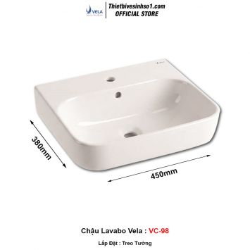Chậu Lavabo Vela VC-98